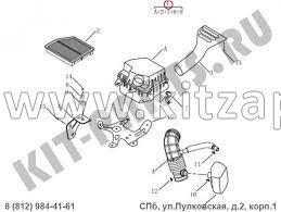 Корпус воздушного фильтра Geely Emgrand X7 NL4 2.0 1016019803