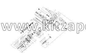 Крышка подшипника ведущей шестерни заднего моста Faw J6 (6x4) 2402049-A0E